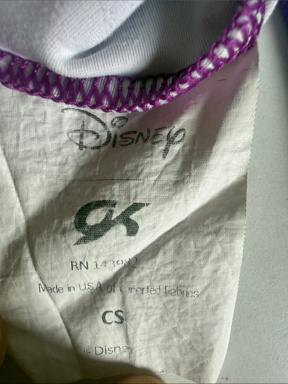 Disney Girls Gradient Blue Teal Purple Elsa gymnastics Leotard